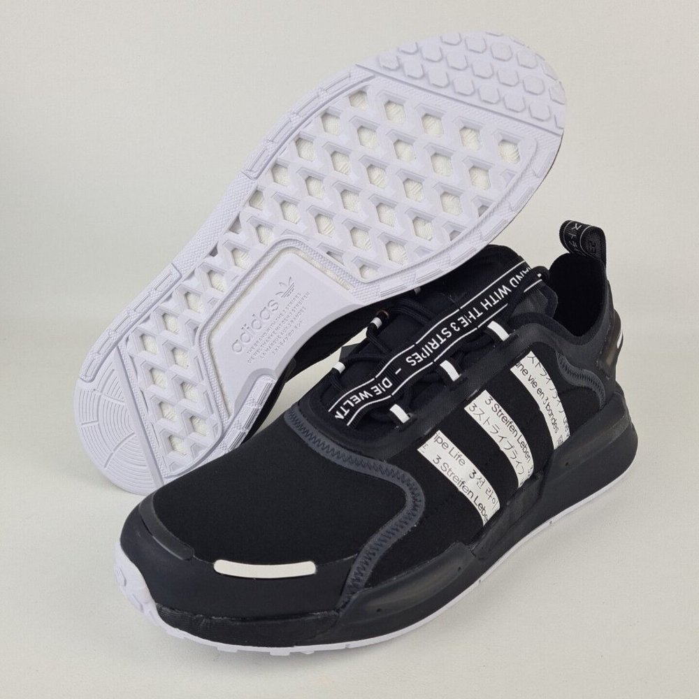 Adidas NMD V3 Black FZ5964 Men Sneakers Mesh Running Athletic Shoes - Picture 8 of 11
